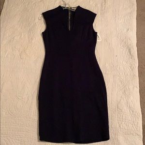 Navy blue dress